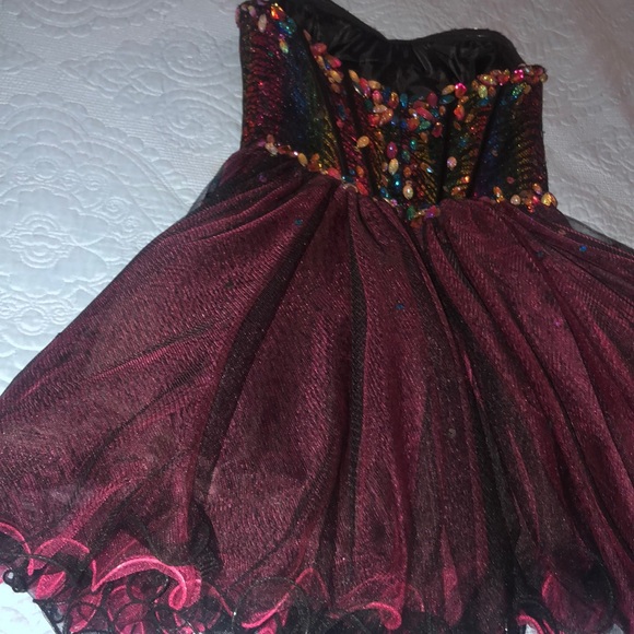 Blush Prom Dress - Picture 3 of 4